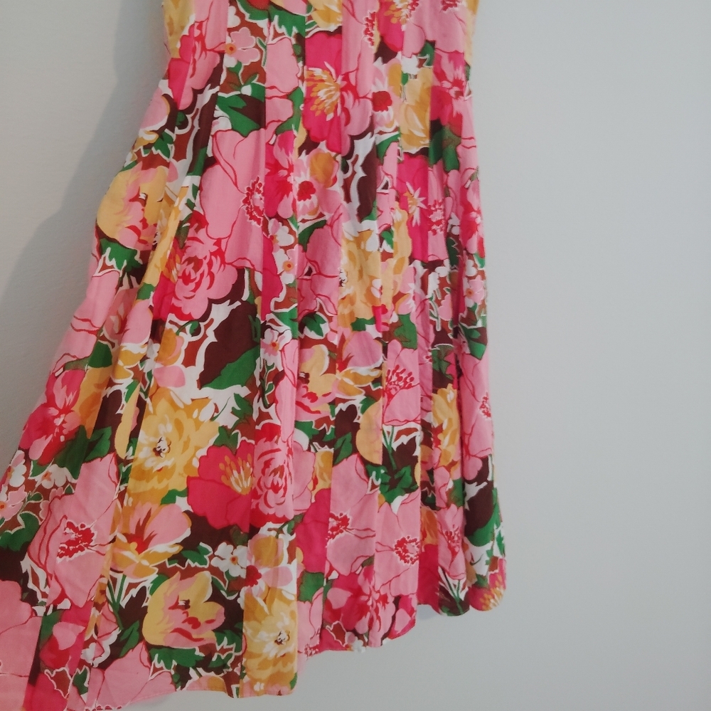Talbots Floral Pink Sundress - Picture 6 of 8